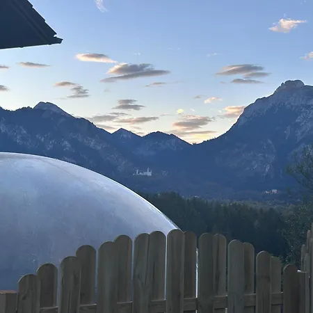 Luksusowy namiot Bubble Tent Im Allgaeu *